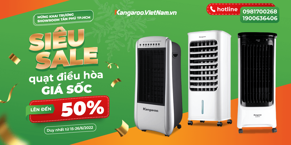 siêu sale quạt điều hòa