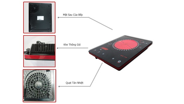 Cách sửa chữa bếp hồng ngoại đơn giản 