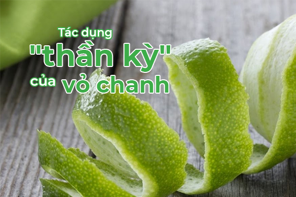 Với lượng vitamin C có trong vỏ chanh, liệu nó có thể thúc đẩy sự tăng trưởng và củng cố hệ thống miễn dịch không?
