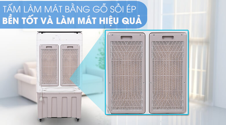 Tấm làm mát bằng gỗ sồi ép cho hiệu quả nhanh hơn