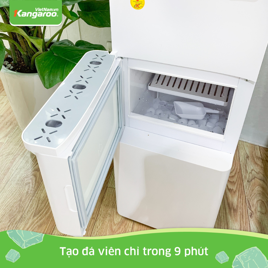 Tạo nước đá viên chỉ trong 9 phút