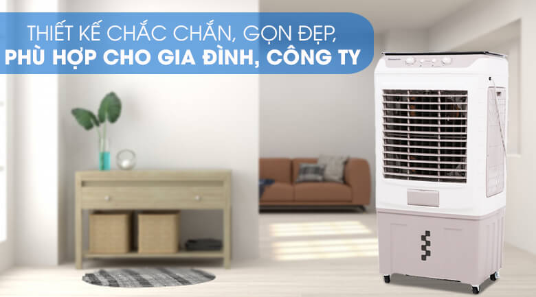 Thiết kế chắc chắn có bánh xe di chuyển tiện lợi