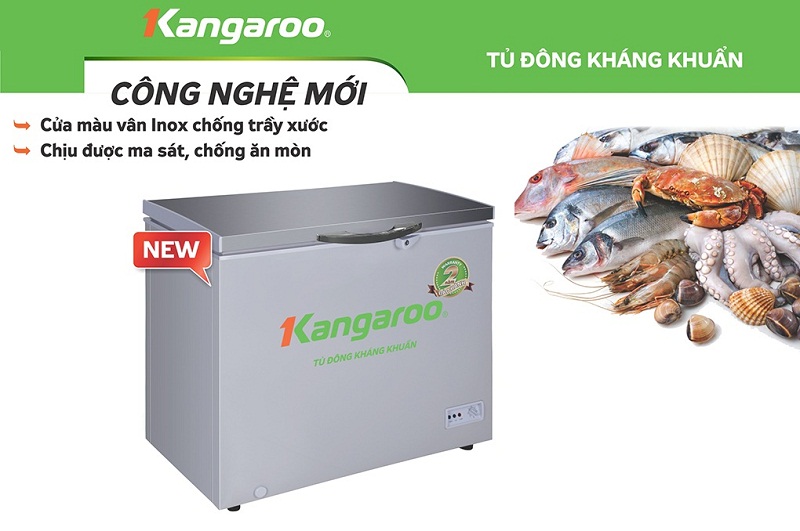 Tủ đông kháng khuẩn Kangaroo KG235VC1