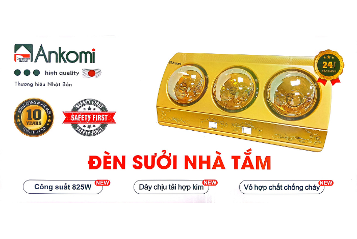 đèn sưởi Ankomi AKM03T