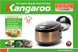 Bật mí một số mẫu nồi cơm điện cao cấp Kangaroo